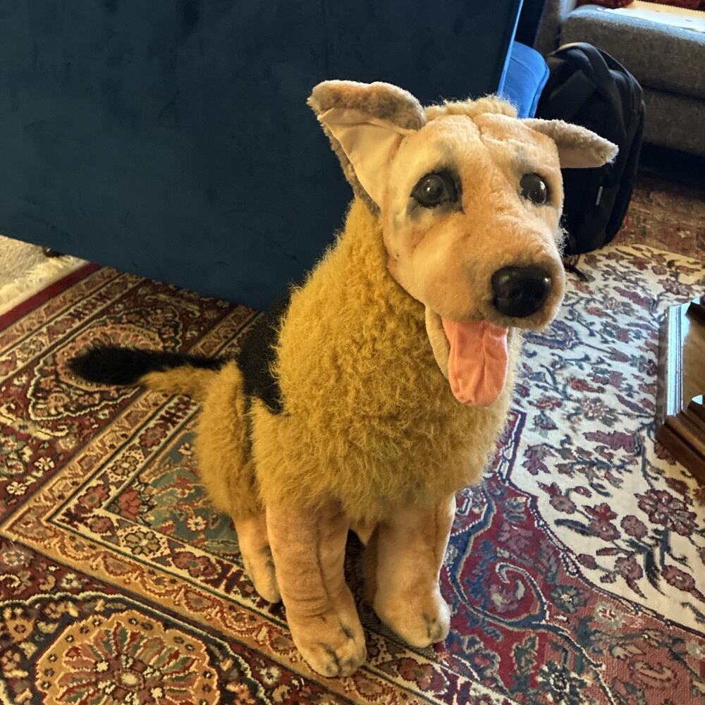 24” Full Sized German Shepherd Realistic Plush Pet Dog